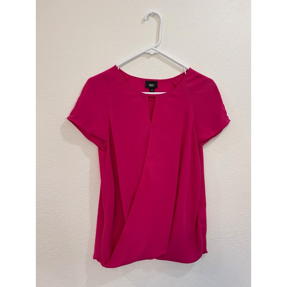 Mossimo Supply Co. Fuchsia Blouse